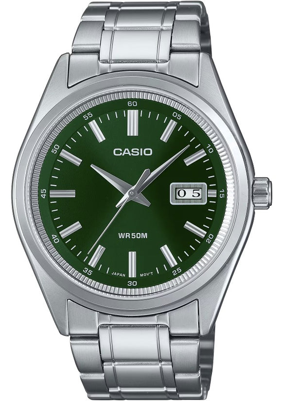 Casio Standard Analog Stainless Steel Men's Watch MTP-B180D-3A