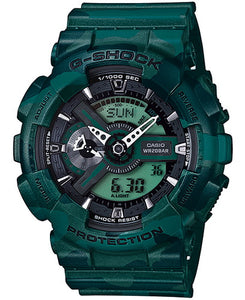 Casio G-Shock Camouflage Patterns Man's Watch GA-110CM-3A