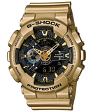 Casio G-Shock Black × Gold Big Case Men's Watch GA-110GD-9B