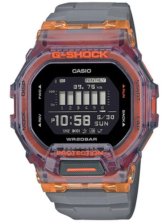 Casio G-Shock G-Squad Bluetooth Workouts Training Men's Watch GBD-200SM-1A5