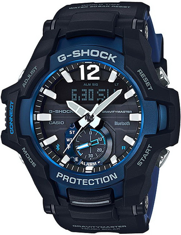 Casio G-Shock Gravity Master Bluetooth Solar Men's Watch GR-B100-1A2