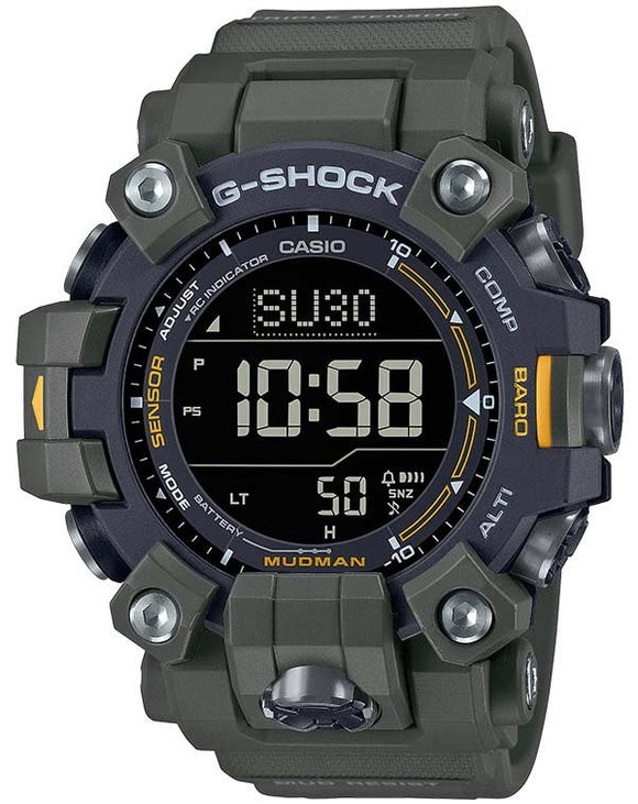 Casio G-Shock Mudman Master of G Carbon Core Atomic Solar Men's Watch GW-9500-3