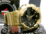 Casio G-Shock Black × Gold Big Case Men's Watch GA-110GD-9B