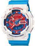 Casio G-Shock Blue and Red Big Face Men's Watch GA-110AC-7