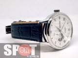 Seiko Presage Zen Garden Open Heart Skeleton Leather Strap Men's Watch SSA379J1