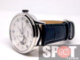 Seiko Presage Zen Garden Open Heart Skeleton Leather Strap Men's Watch SSA379J1