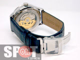Seiko Presage Zen Garden Open Heart Skeleton Leather Strap Men's Watch SSA379J1