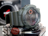 Casio G-Shock XL Ana Digi Matt Green Watch GD-100MS-3D