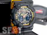 Casio G-Shock Orange Gradation Bi-Color Men's Watch GA-100BY-1A