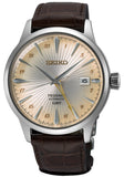 Seiko Presage Acacia Cocktail Automatic Leather Strap Men's Watch SSK041J1