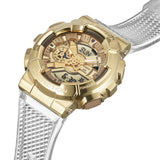 Casio G-Shock Gold Ingot Clear Resin Strap Men's Watch GM-110SG-9A