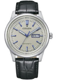 Citizen Automatic Leather Strap Men's Watch NH8400-10A