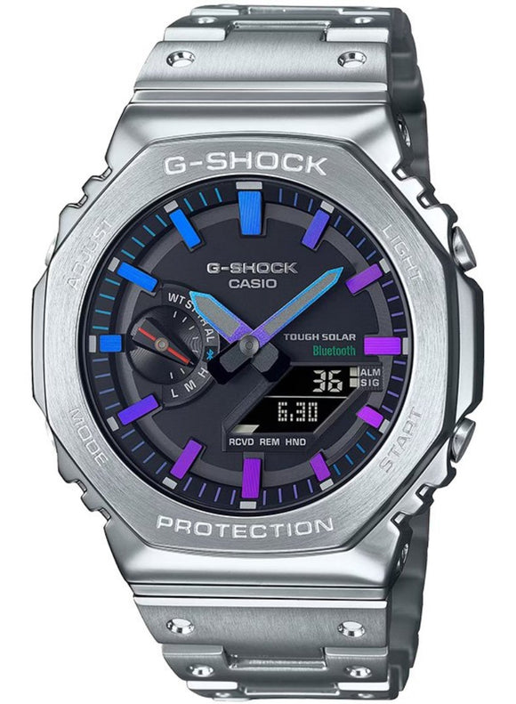 Casio G-Shock Rainbow Color Master Piece Bluetooth Men's Watch GM-B2100PC-1A