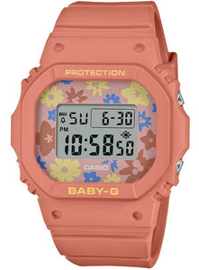 Casio Baby-G Retro Flower Field Ladies Watch BGD-565RP-4