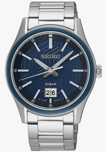 Seiko Classic Quartz Stainless Steel Men's Watch SUR559P1