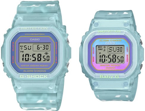 Casio G-Shock Baby-G Summer Lover's Collection Paired Sets Watch SLV-21B-2A