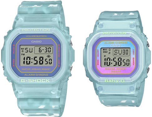 Casio G-Shock Baby-G Summer Lover's Collection Paired Sets