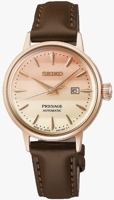 Seiko Presage ‘Pinky Twilight’ Cocktail Time Limited Edition Ladies Watch SRE014J1