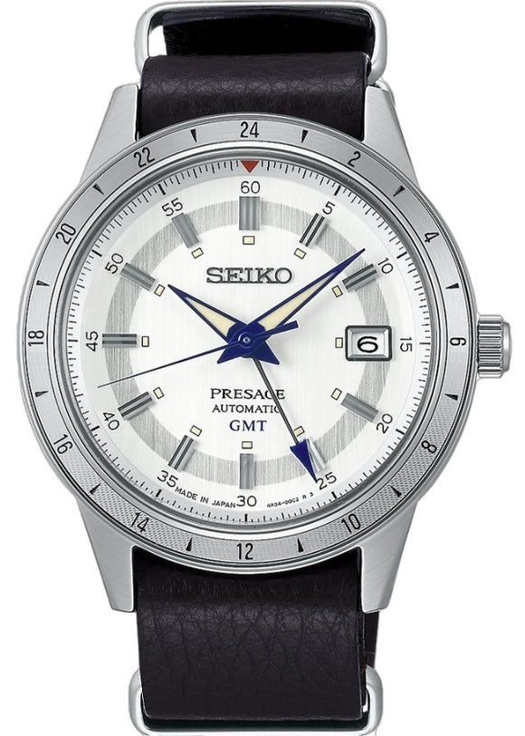 Seiko Presage 60s ‘Laurel’ GMT Limited 110th Anniversary Men's Watch SSK015J1
