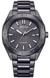 Citizen Eco-Drive Black Stainless Steel Men's Watch BM7637-81H