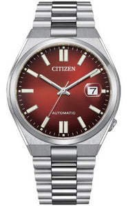 Citizen “TSUYOSA” Burgundy Dial Automatic Stainless Steel Men's Watch NJ0150-56W