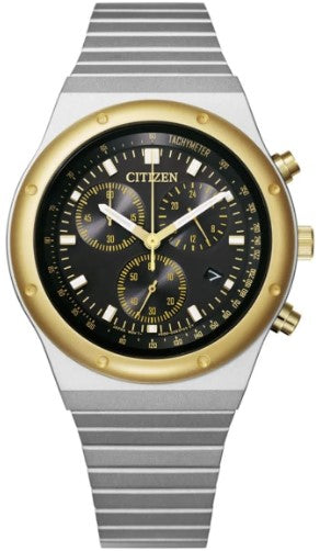 Citizen RECORD LABEL Eco-Drive Chronograph Limited 1,100 Men's Watch AT2544-64E