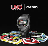 Casio Vintage x Mattel’s UNO Limited Retro Style Watch A168WEUC-1A