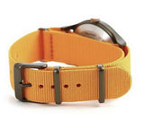 Timex MK1 Aluminum Orange Nylon Strap Men's Watch TW2T10200