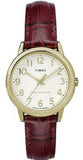 Timex Easy Reader Signature Edition Leather Strap Ladies Watch TW2R65400