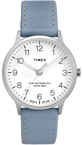 Timex Waterbury Classic Leather Strap Ladies Watch TW2T27200