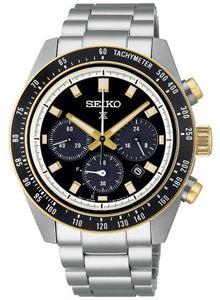 Seiko Prospex Speedtimer Solar Chronograph Black Dial Men's Watch SSC941P1