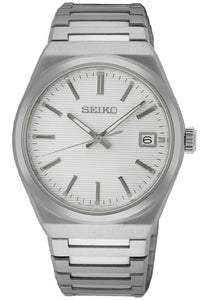 Seiko Classic Sapphire Glass 100m Quartz Men's Watch SUR553P1