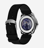 Q Timex x NASA Space Moon Phase Leather Strap Men's Watch TW2Y56800
