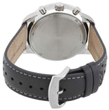 Citizen Eco-Drive Chronograph Grey Dial Leather Strap Men's Watch CA4500-24H