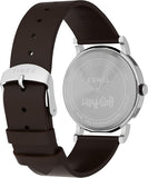 Timex Weekender Hufflepuff House x Harry Potter Leather Strap Watch TW2Y76600
