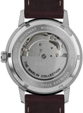 Timex Marlin Burgundy Leather Strap Automatic Men's Watch TW2T23200