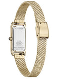 Citizen Eco-Drive Solar Power Gold Tone Ladies Watch EG7043-33D