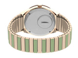 Q Timex Malibu Expansion Band Stainless Steel Ladies Watch TW2V38700