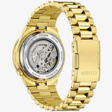 Citizen Tsuyosa Green Dial Gold Tone Automatic Men's Watch NJ0232-53X