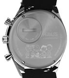 Q Timex Chronograph x Peanuts Snoopy Leather Strap Men's Watch TW2W68900