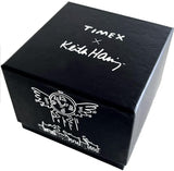 Q Timex x Keith Haring Synthetic Rubber Strap Watch TW2W25600