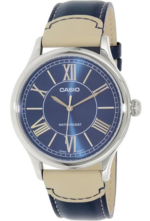 Casio Analog Leather Strap Men's Watch MTP-E113L-2A
