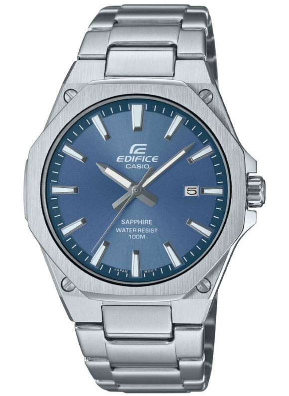Casio Edifce Sapphire Crystal Stainless Steel Men's Watch EFR-S108D-2A