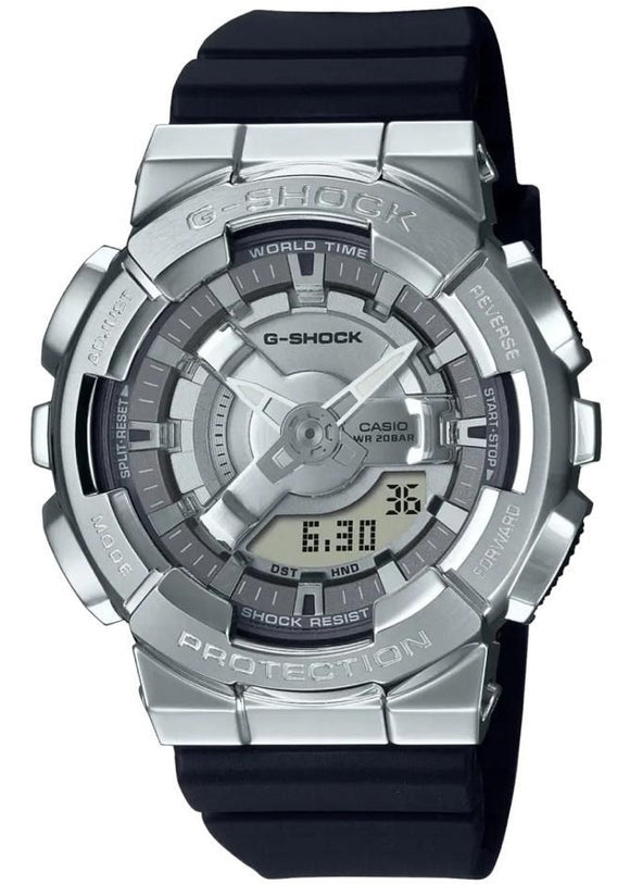 Casio G-Shock Multilayered 3D Components Analog Digital Ladies Watch GM-S110-1A