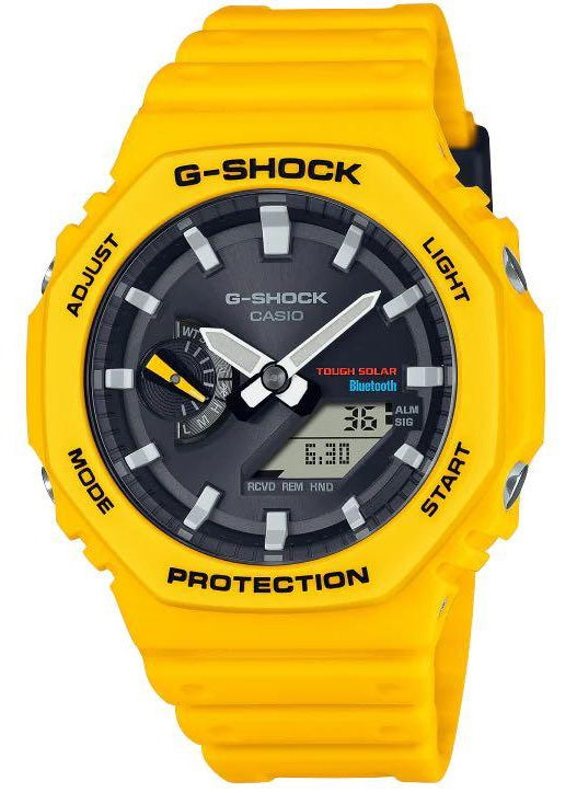Casio G-Shock Black Bluetooth Tough Solar Power Men's Watch GA-B2100C-9