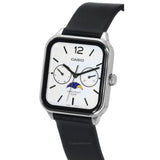 Casio Moonphase Quartz Strap Leather Men's Watch MTP-M305L-7A