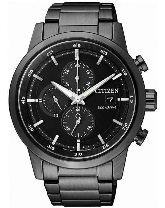 Citizen Eco-Drive Chronograph Stainless Steel Men's Watch CA0615-59E