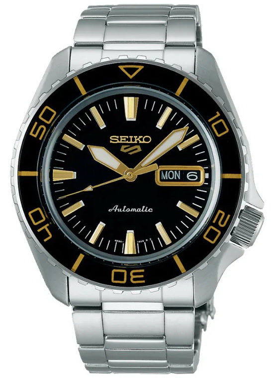 Seiko 5 Sports SKX Series Blacktone Redux 100m Automatic Men's Watch SRPK99K1