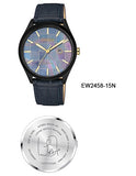 Citizen Eco-Drive Special Edition Leather Strap Ladies Watch EW2458-15N