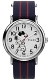 Timex x Peanuts Cool Joe Textile Strap Quartz Unisex Watch TW2Y31100